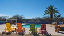 Pool view, Rancho de la Osa, Arizona
