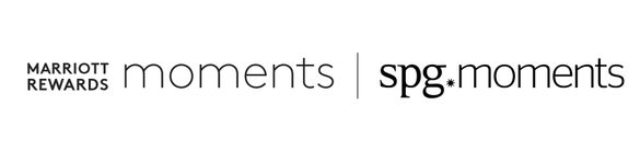 Marriott Rewards and SPG moments logos