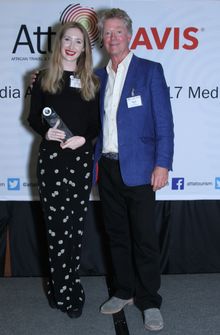Flora Gill and Nigel Vere Nicoll, chief executive, Atta