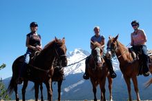 horseback riding at Mt. Hood Adventure Park at Skibowl
