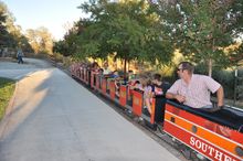 Riding the Train at Hurst Ranch