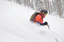 Skiing at Dodge Ridge 
