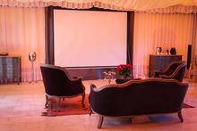 Cinema in Royal Tent