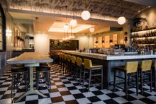 The bar at Henley restaurant in Nashville, TN.