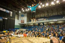World Eskimo-Indian Olympics in Fairbanks, Alaska.  