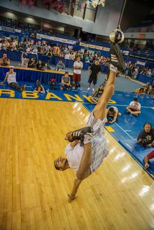 World Eskimo-Indian Olympics in Fairbanks, Alaska.  