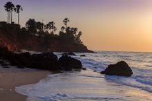 The beach at Ngala Lodge