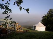 Luxury eco yurts, Dordogne, France