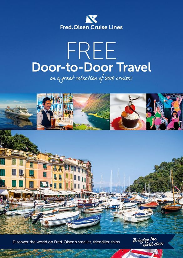 'Free Door-to-Door Travel' on a selection of 2018 Fred. Olsen Cruise Lines sailings