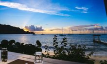 Bequia, Caribbean - view from Jacks