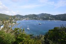 Bequia, Caribbean - view over Port Elizabeth