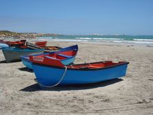 Paternoster, South Africa -  fishing boats
