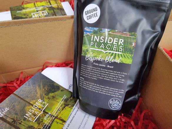 Bespoke Insider Places branded coffee by The Lovely Coffee Company