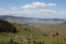 The National Bison Range's Red Sleep Drive provides stunning views in every direction.