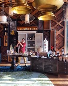 Hotel Indigo Bali Seminyak Beach - Our resident mixologist crafting our BALIXOLOGY bespoke concoctions