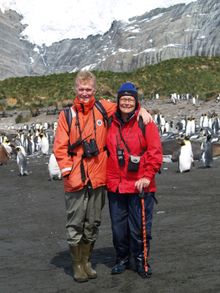 Aurora Expeditions founders - Greg and Margaret Mortimer