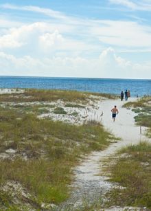 Grayton Beach State Park, Florida. Best beach in U.S., 2005, Dr. Beach