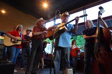 Zuma Coffee’s Thursday night bluegrass jam.