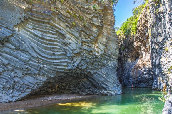 Alcantara Gorges, Sicily