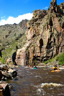 Cache la Poudre, Poudre Canyon 