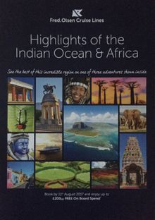 Fred. Olsen Cruise Lines' 'Highlights of the Indian Ocean & Africa' brochure 