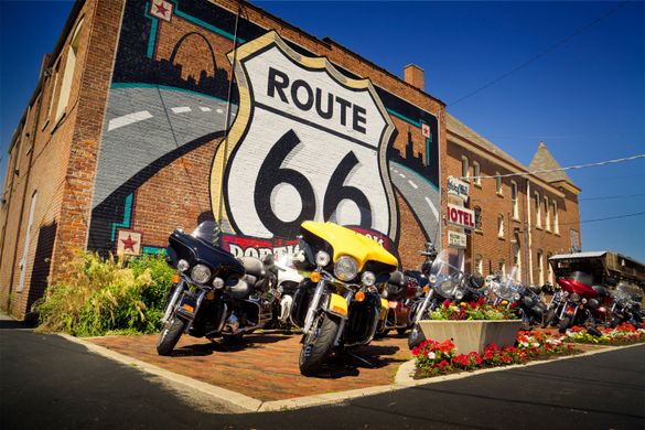 Route 66 sign