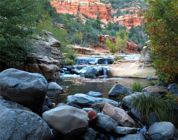 Oak Creek Canyon by Slide Rock State Park