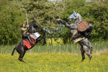medieval jousting tournament