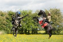 medieval jousting tournament