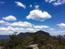 Ruined Castle, day two on the Blue Mountains Grand Traverse