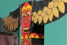 Murray Totem Pole at The British Magic Museum