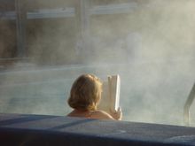 Calistoga's hot mineral springs
