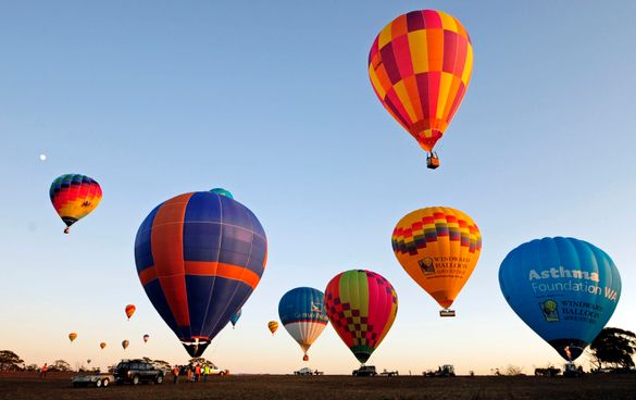 National Ballooning Championships, Northam WA 2015