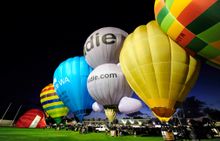 Balloon Glow, Northam Nationals, Northam WA 2015