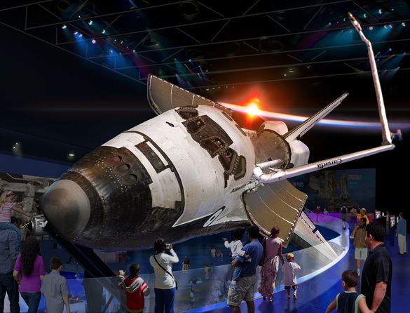 Space Shuttle Atlantis, at Kennedy Space Center, Fla., after flying 33 missions