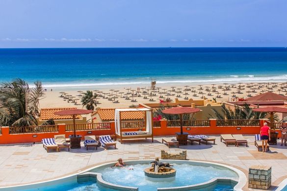 View of the beach from Royal Horizons Boa Vista