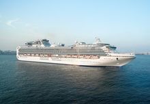 Die Diamond Princess kreuzt 2018/19 vorwiegend in asiatischen Gewässern