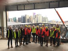Countdown for the opening of Novotel Melbourne South Wharf  