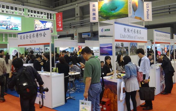 NTA and its partners capture the attention of travel professionals at Chinese trade show events, such as the U.S. Pavilion at th