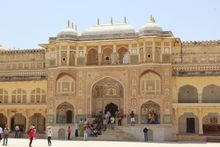 Inside the Amber Fort 