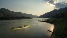 Monsoon - sexy 40-metre shuttle to Pak Ou caves and for sunset cruising