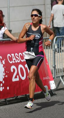 Vanessa de Sousa Fernandes on her way to victory