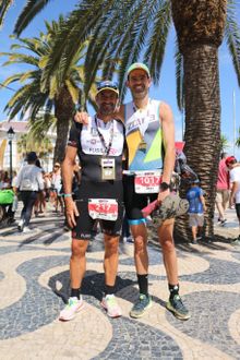 Paulo Figueiredo, left, and João Pinto Coelho