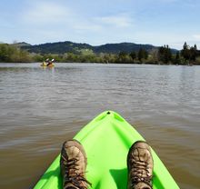 Sonoma County's Spring Lake Regional Park tempts kayakers, hikers, and cyclists to get out and enjoy the amazing scenery.
