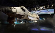 Come nose to nose with an actual space shuttle orbiter at Space Shuttle Atlantis, opening June 29.