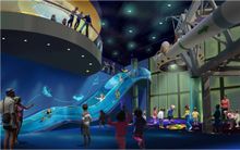 More than 60 interactive, touch-screen experiences and high-tech simulators invite guests to “be the astronaut,” bringing to lif