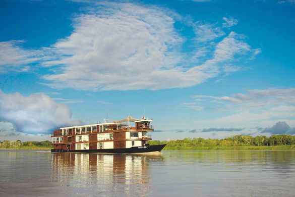 Amazon Voyage guests travel aboard the all-suite Zafiro.