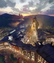 The Wizarding World of Harry Potter is expanding in 2014.Diagon Alley will be located at Universal Studios Florida and feature n