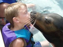 Milwaukee County Zoo - Ocean's of Fun exhibit