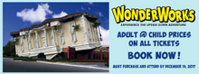 WonderWorks and Outta Control Magic Comedy Dinner Show 